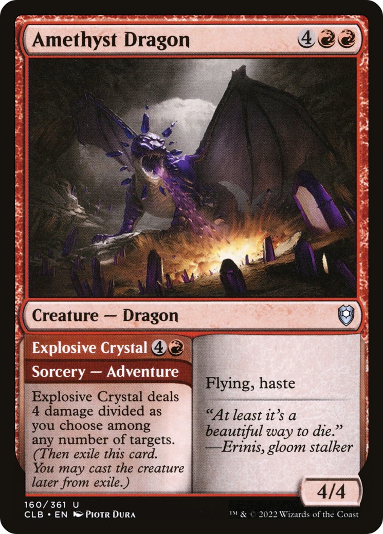 Amethyst Dragon // Explosive Crystal - Image 1