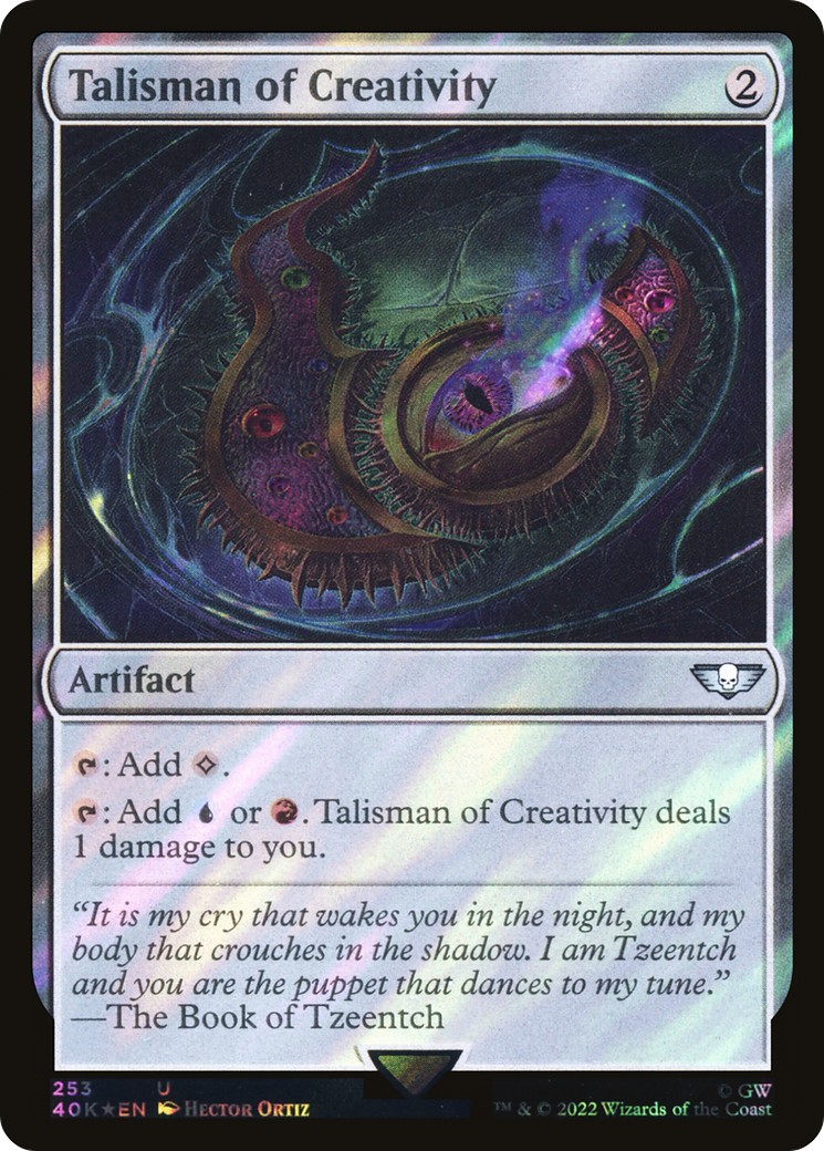 2022 Magic: The Gathering Warhammer 40,000 2022 Magic: The Gathering Warhammer 40,000 #253★ trading card