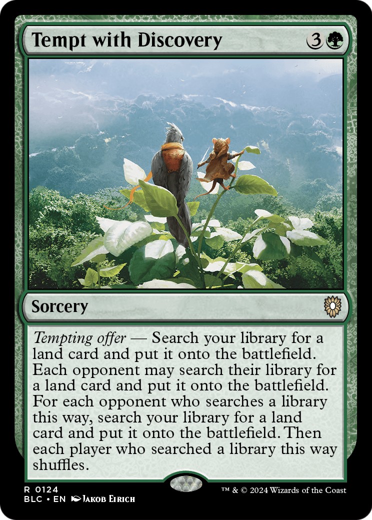 2024 Magic: The Gathering Bloomburrow 2024 Magic: The Gathering Bloomburrow #124 trading card