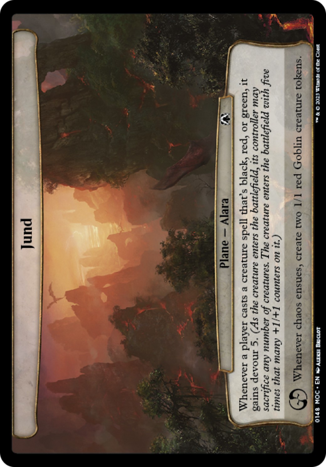 2023 Magic: The Gathering March of the Machine 2023 Magic: The Gathering March of the Machine #148 trading card