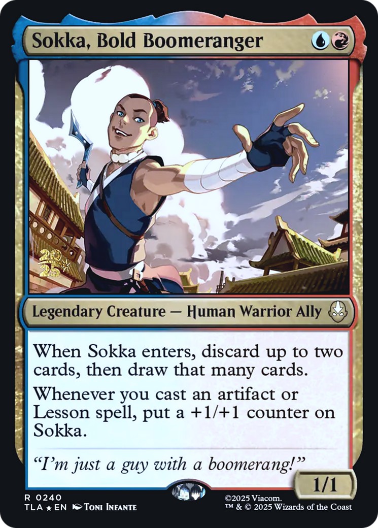 2025 Magic: The Gathering Avatar: The Last Airbender Promos 2025 Magic: The Gathering Avatar: The Last Airbender Promos #240s
