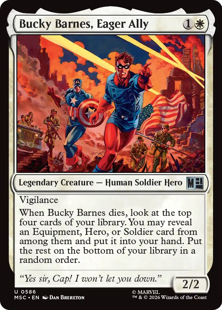 2026 Magic: The Gathering Marvel Super Heroes 2026 Magic: The Gathering Marvel Super Heroes #586 trading card