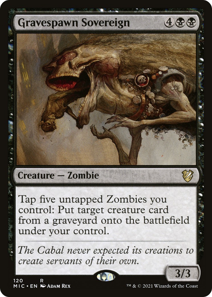 2021 Magic: The Gathering Midnight Hunt 2021 Magic: The Gathering Midnight Hunt #120 trading card