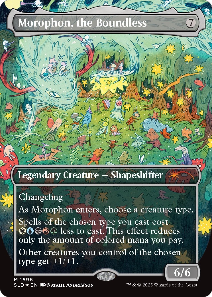 2025 Magic: The Gathering Secret Lair Drop 2025 Magic: The Gathering Secret Lair Drop #1896 trading card