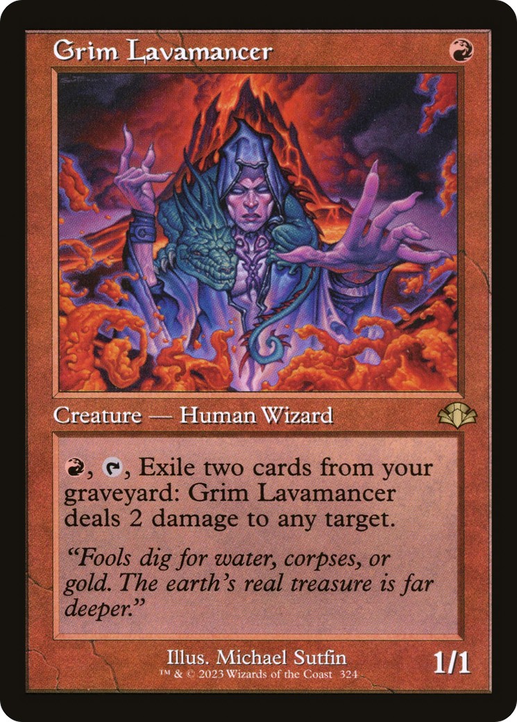 Grim Lavamancer - Image 1