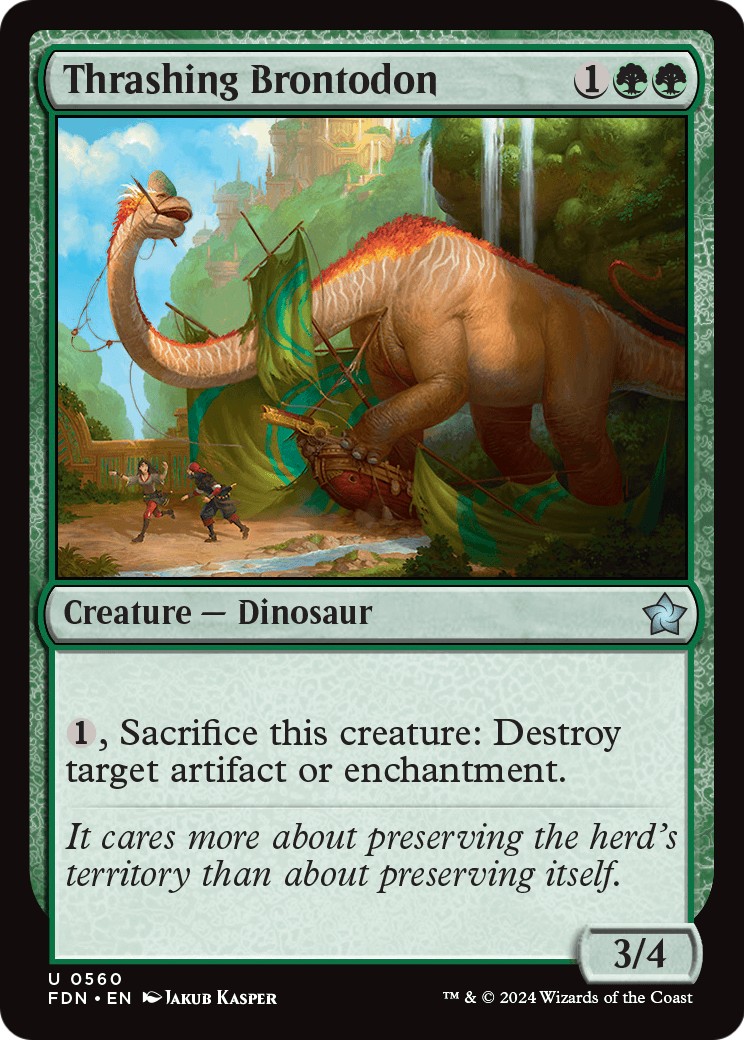 Thrashing Brontodon - Image 1