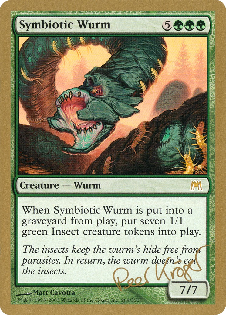 2003 Magic: The Gathering World Championship Decks 2003 Magic: The Gathering World Championship Decks #pk289 trading card