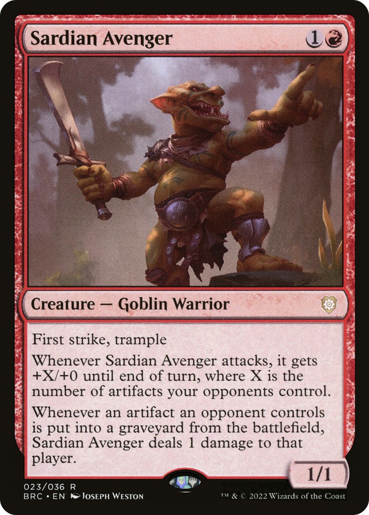 Sardian Avenger - Image 1