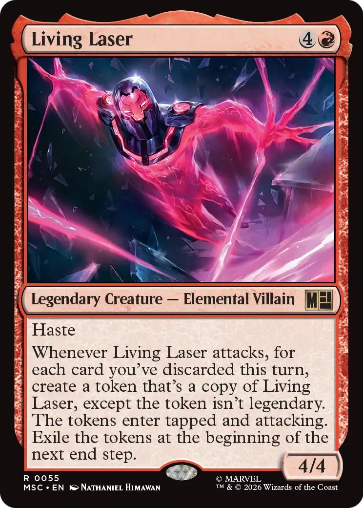 2026 Magic: The Gathering Marvel Super Heroes 2026 Magic: The Gathering Marvel Super Heroes #55 trading card