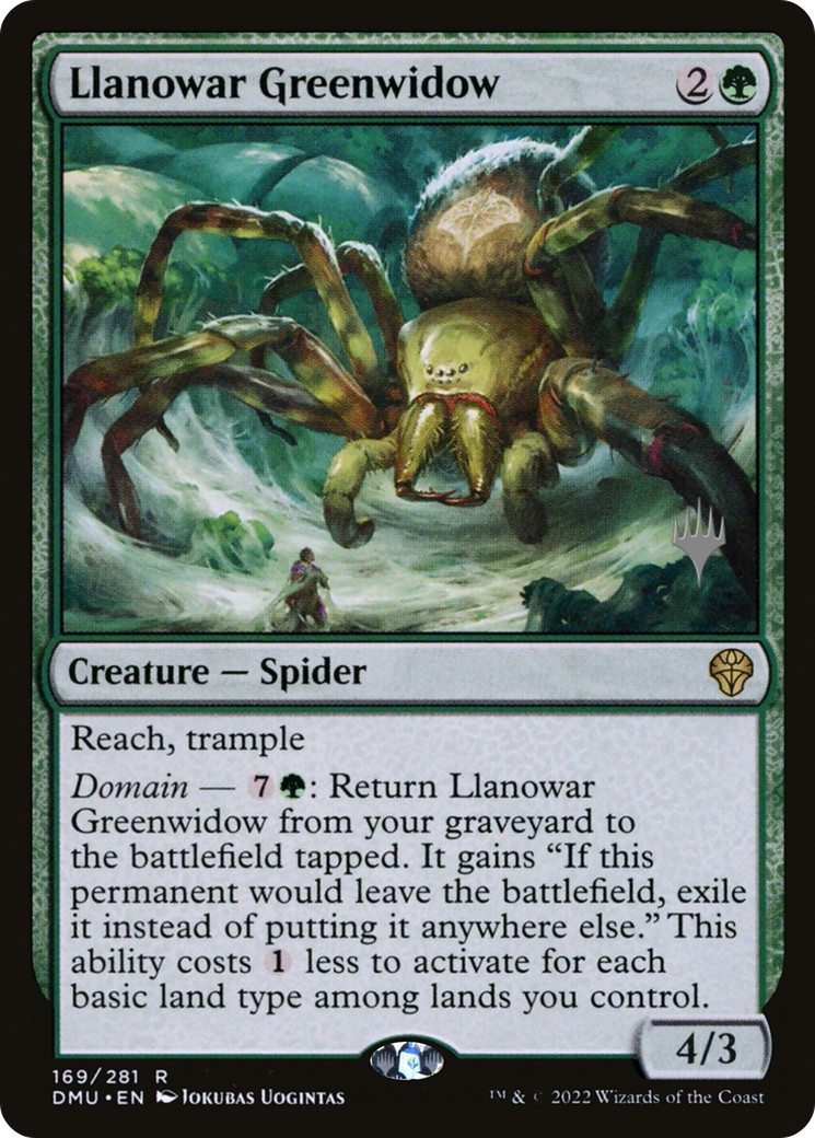 Llanowar Greenwidow - Image 1