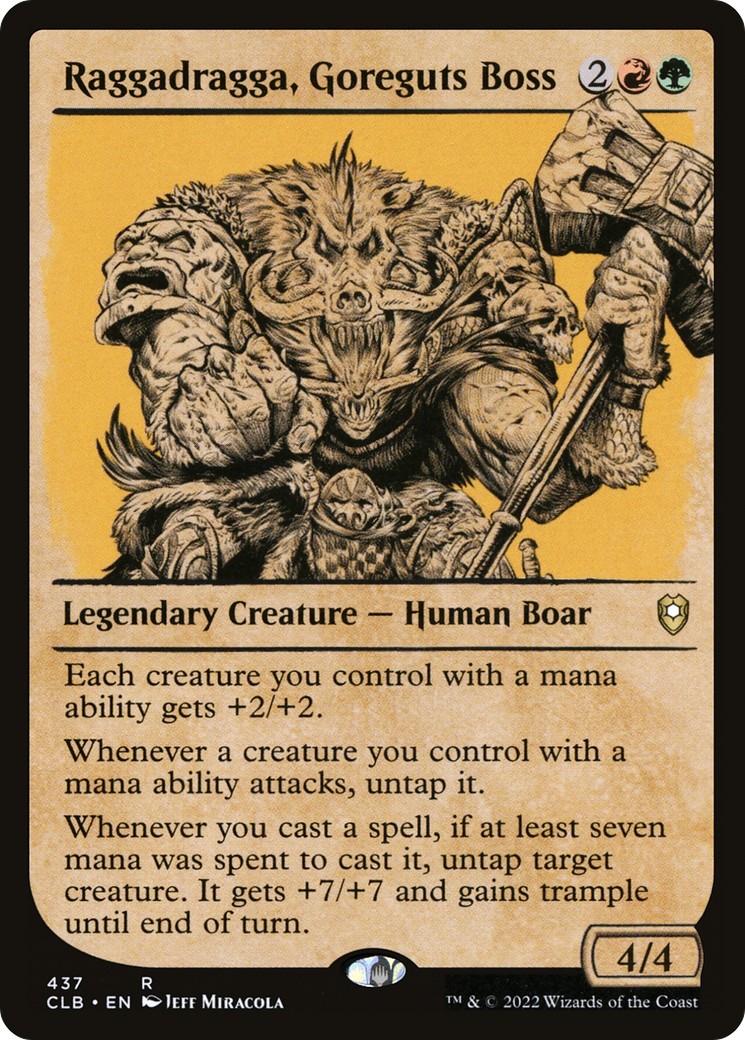 Raggadragga, Goreguts Boss - Image 1