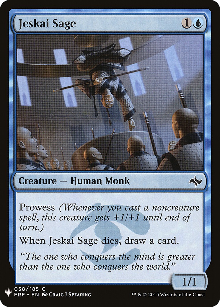 2019 Magic: The Gathering The List 2019 Magic: The Gathering The List #FRF-38 trading card