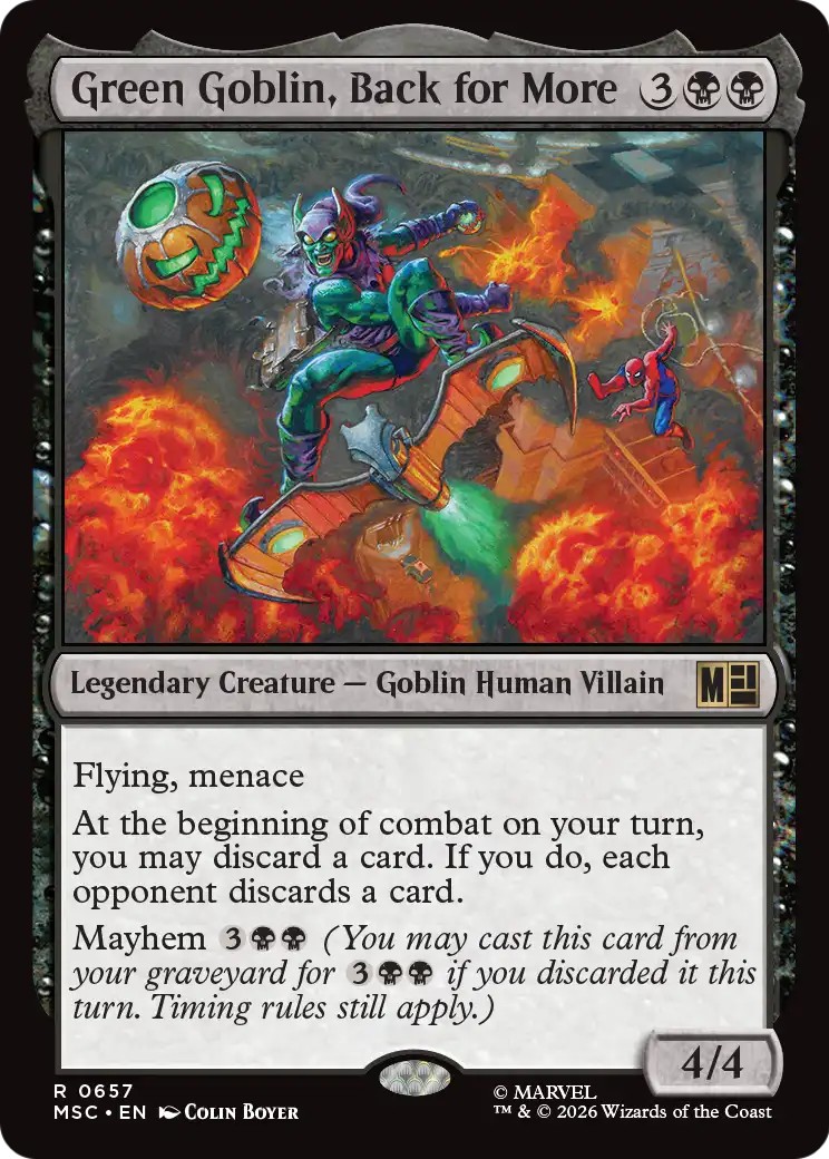 2026 Magic: The Gathering Marvel Super Heroes 2026 Magic: The Gathering Marvel Super Heroes #657 trading card