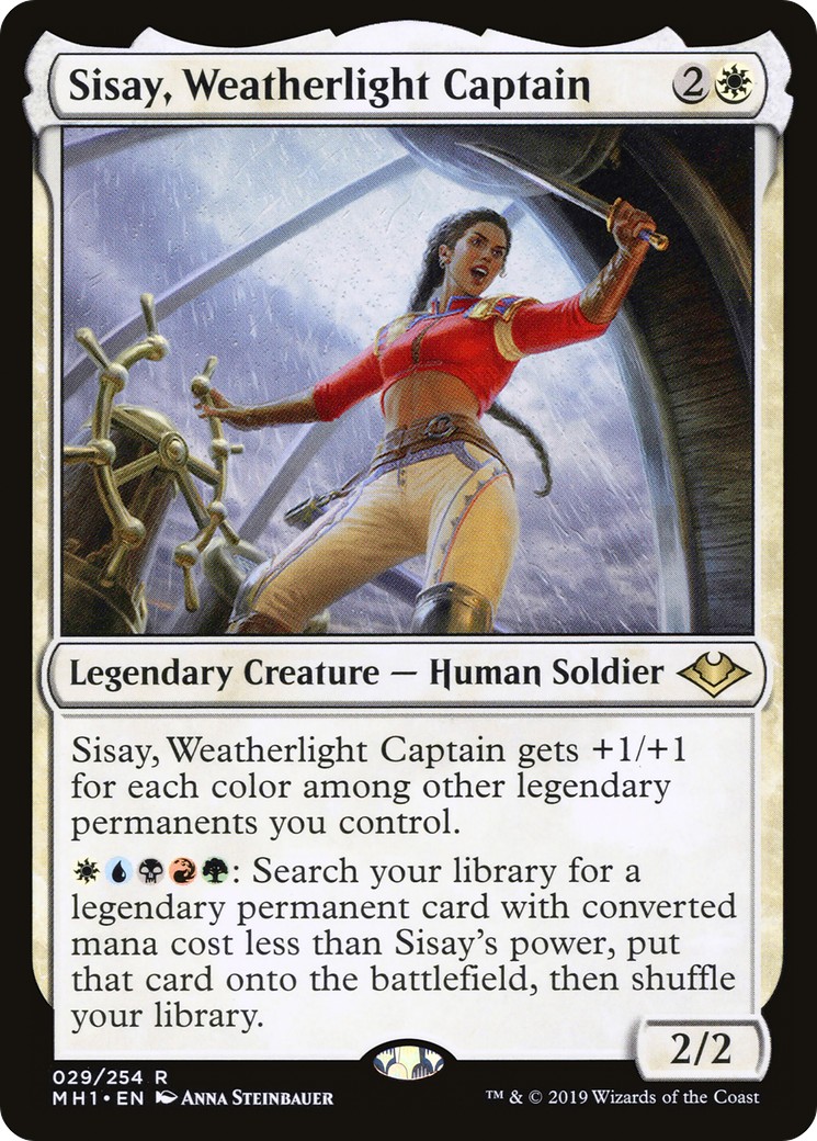 Sisay, Weatherlight Captain - Image 1