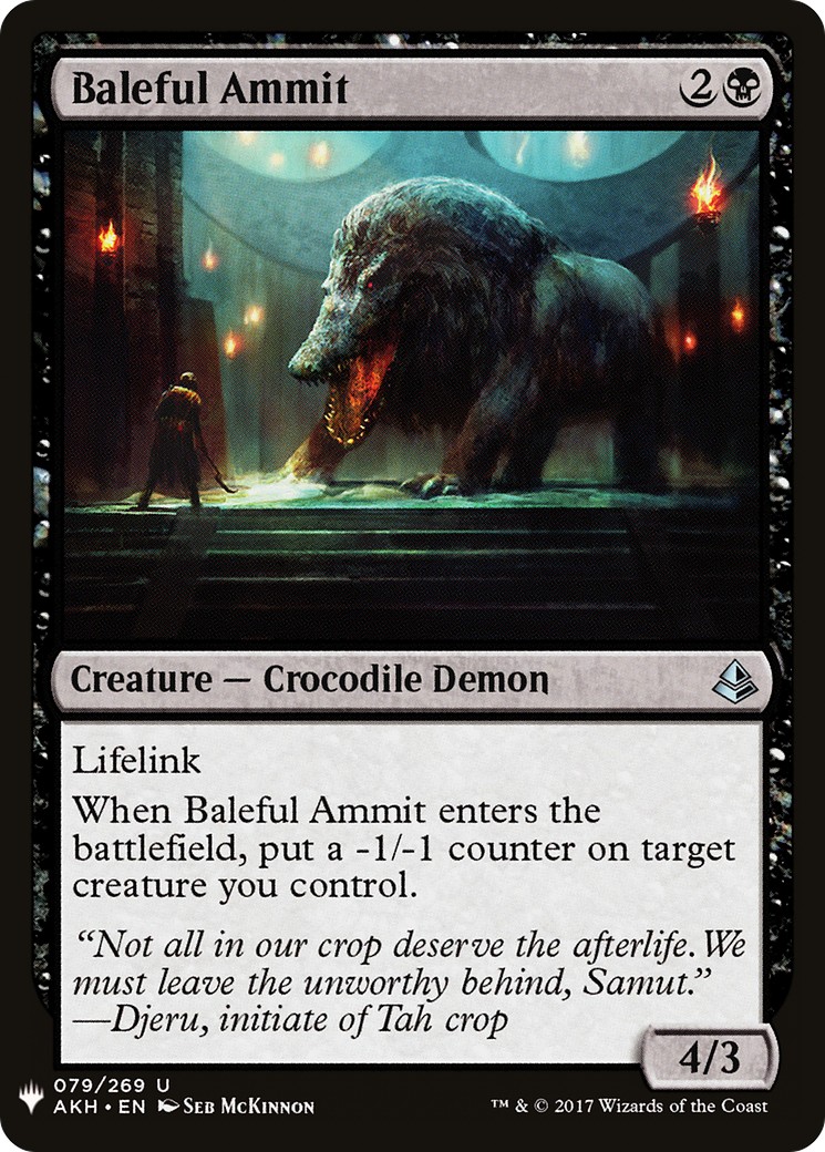 2019 Magic: The Gathering The List 2019 Magic: The Gathering The List #AKH-79 trading card