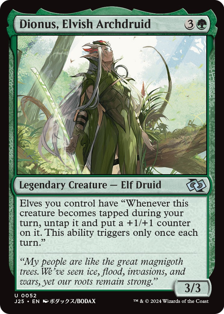 Dionus, Elvish Archdruid - Image 1