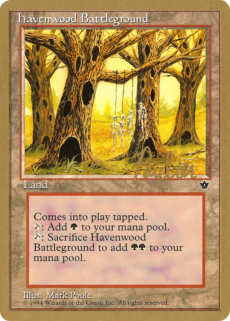 1996 Magic: The Gathering Pro Tour Collector Set 1996 Magic: The Gathering Pro Tour Collector Set #pp96 trading card