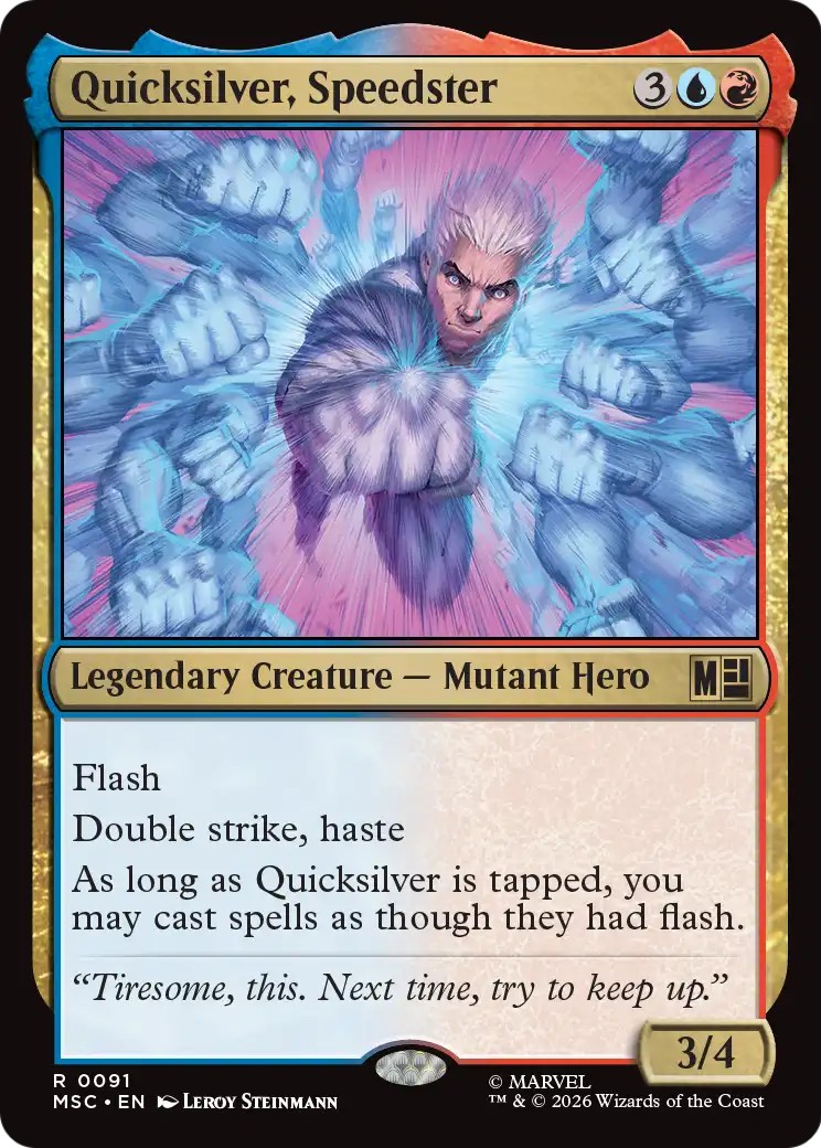 Quicksilver, Speedster - Image 1