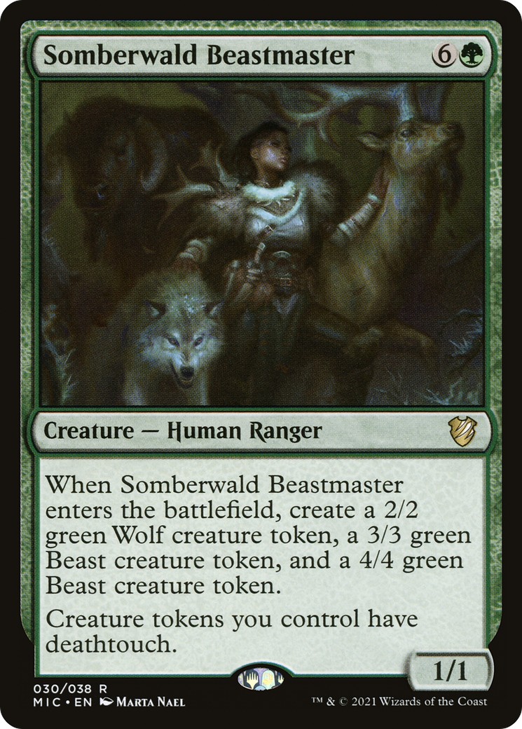 2021 Magic: The Gathering Midnight Hunt 2021 Magic: The Gathering Midnight Hunt #30 trading card
