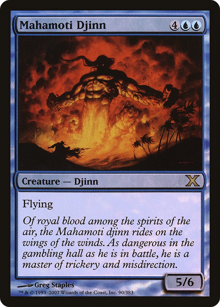 2007 Magic: The Gathering Tenth Edition 2007 Magic: The Gathering Tenth Edition #90★ trading card