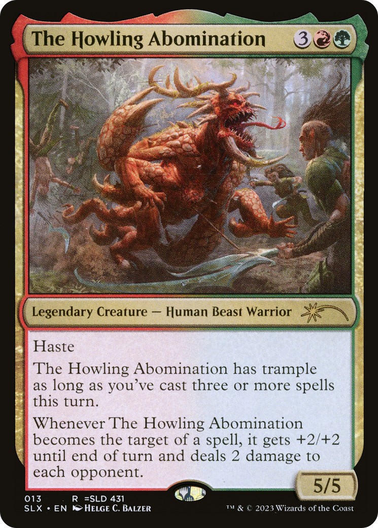 2023 Magic: The Gathering Universes Within The Howling Abomination #13 trading card