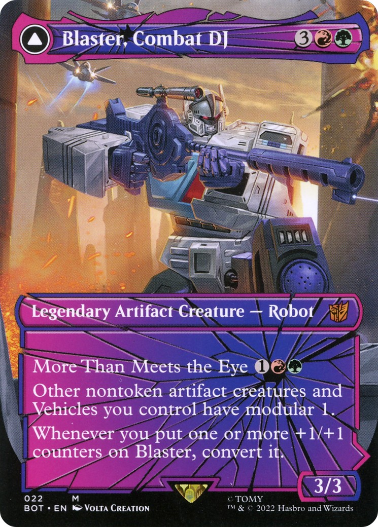 Blaster, Combat DJ // Blaster, Morale Booster - Image 1