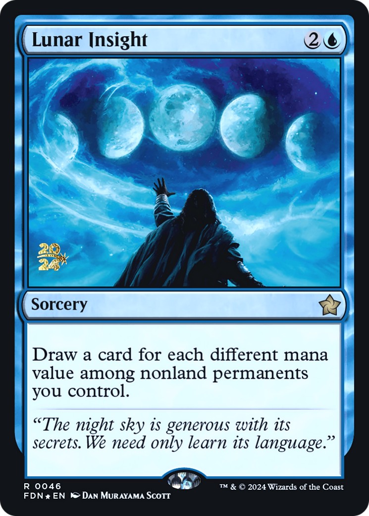 2024 Magic: The Gathering Foundations Promos 2024 Magic: The Gathering Foundations Promos #46s trading card