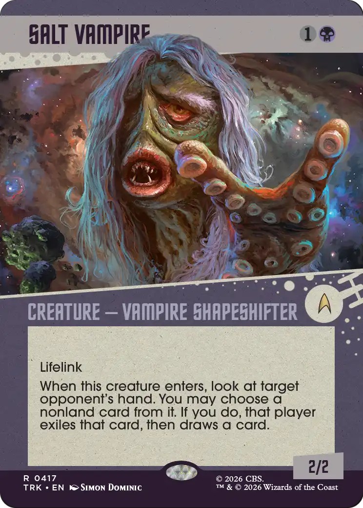 2026 Magic: The Gathering Star Trek 2026 Magic: The Gathering Star Trek #417 trading card