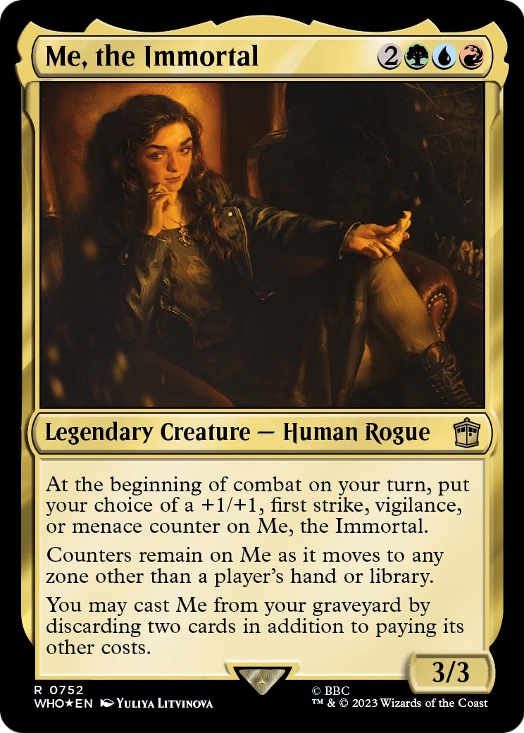 2023 Magic: The Gathering Doctor Who 2023 Magic: The Gathering Doctor Who #752 trading card