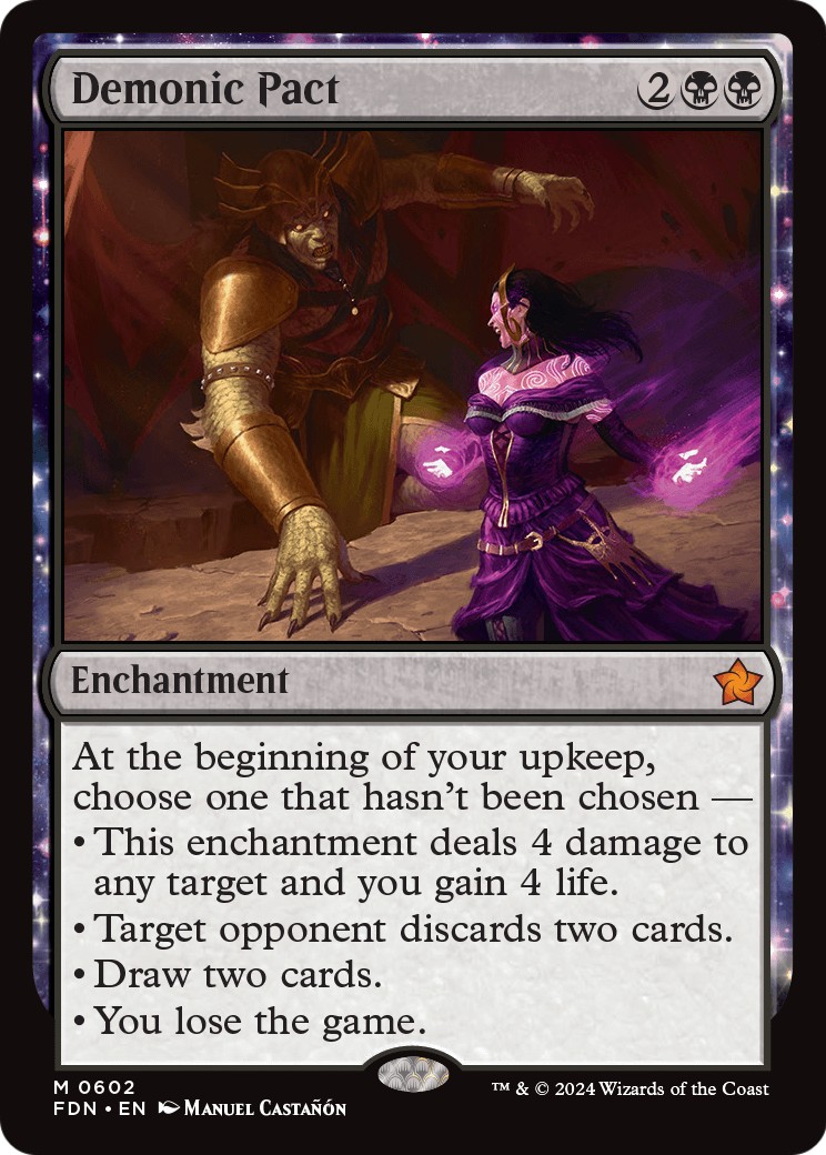 2024 Magic: The Gathering Foundations 2024 Magic: The Gathering Foundations #602 trading card