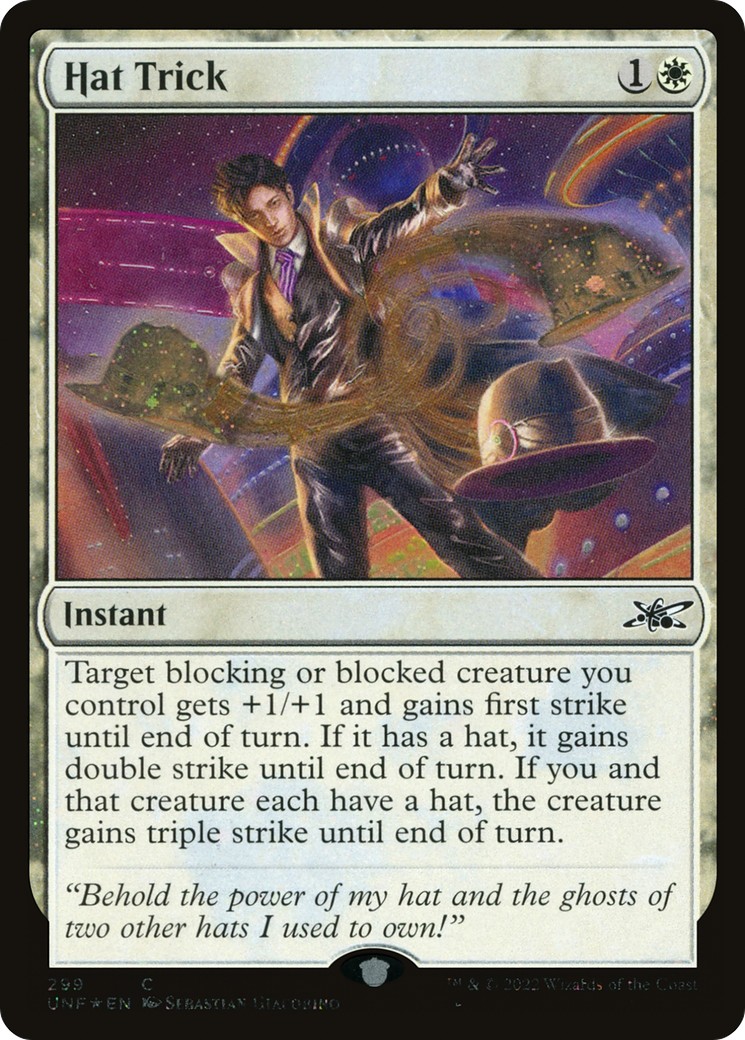 2022 Magic: The Gathering Unfinity 2022 Magic: The Gathering Unfinity #299 trading card