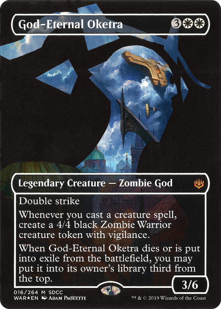2019 Magic: The Gathering San Diego Comic-Con God-Eternal Oketra #16 trading card