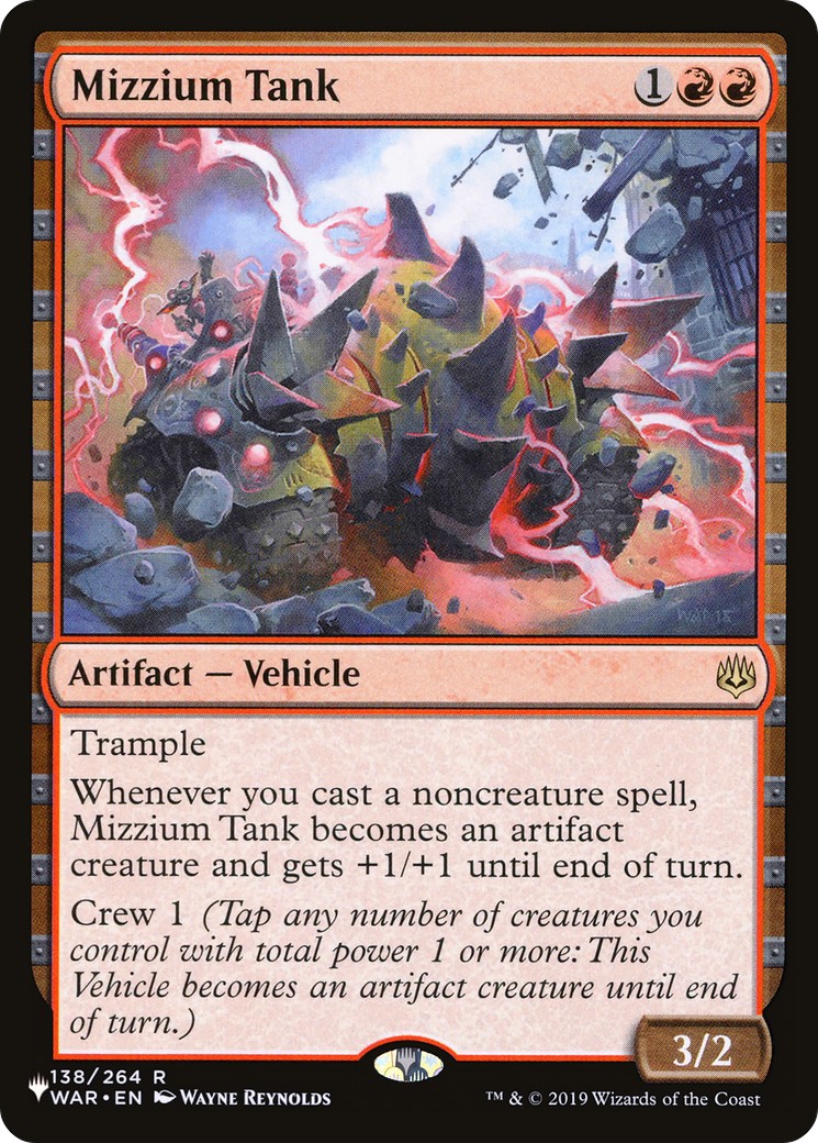 2022 Magic: The Gathering The List 2022 Magic: The Gathering The List #WAR-138 trading card