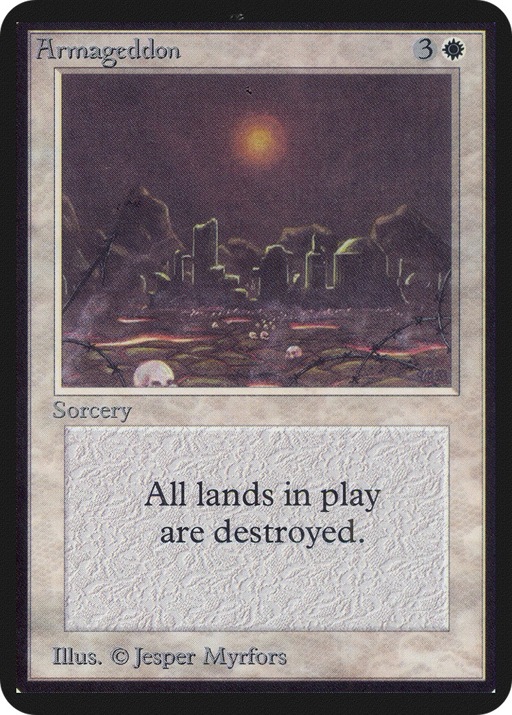 1993 Magic: The Gathering Alpha 1993 Magic: The Gathering Alpha #2 trading card