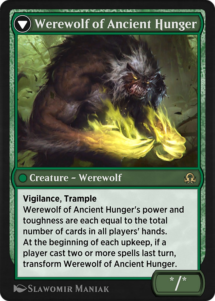 Sage of Ancient Lore // Werewolf of Ancient Hunger thumbnail 2