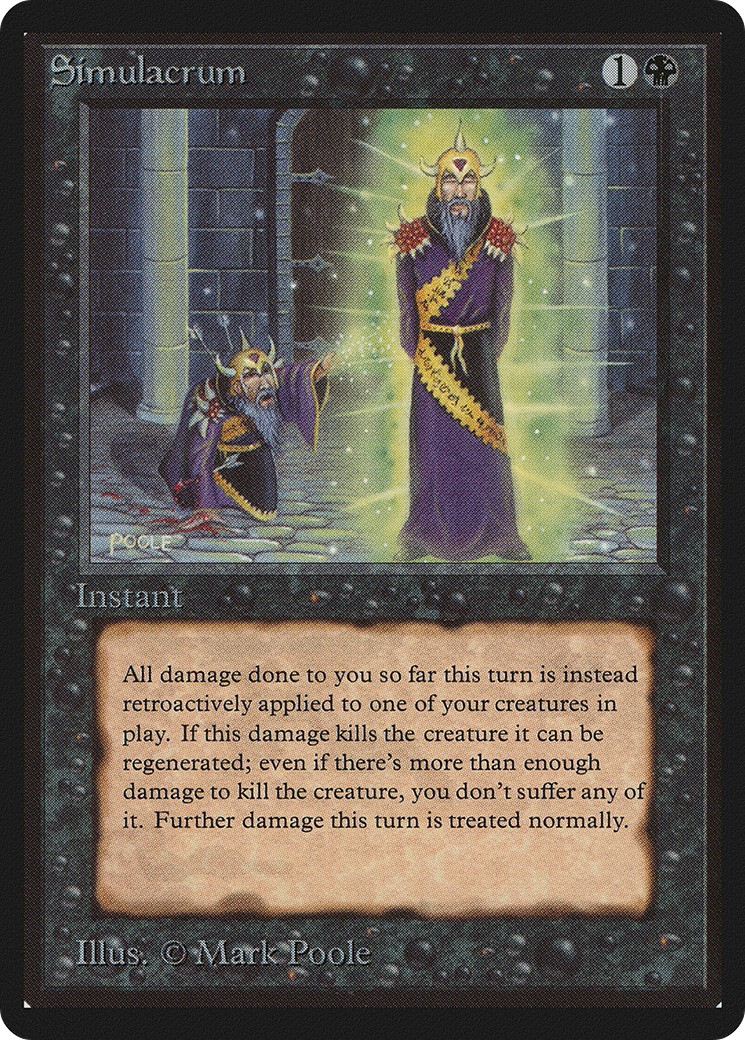 1993 Magic: The Gathering Beta 1993 Magic: The Gathering Beta #129 trading card