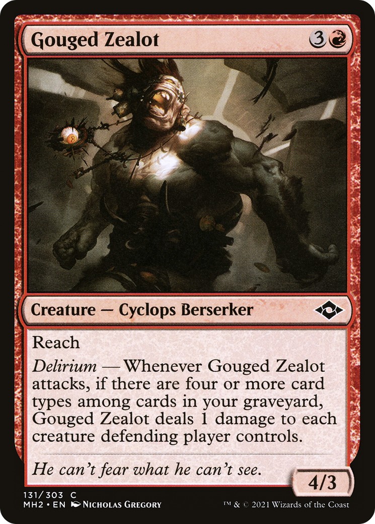Gouged Zealot - Image 1