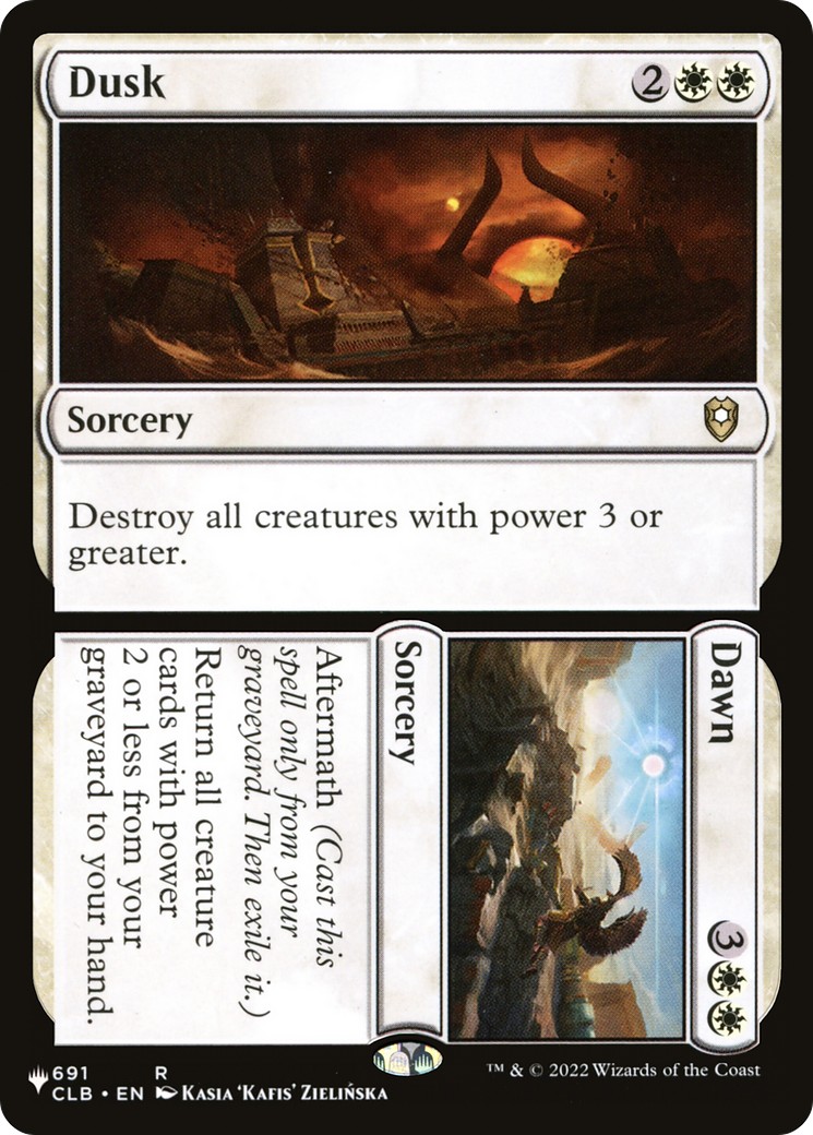 2024 Magic: The Gathering The List 2024 Magic: The Gathering The List #CLB-691 trading card