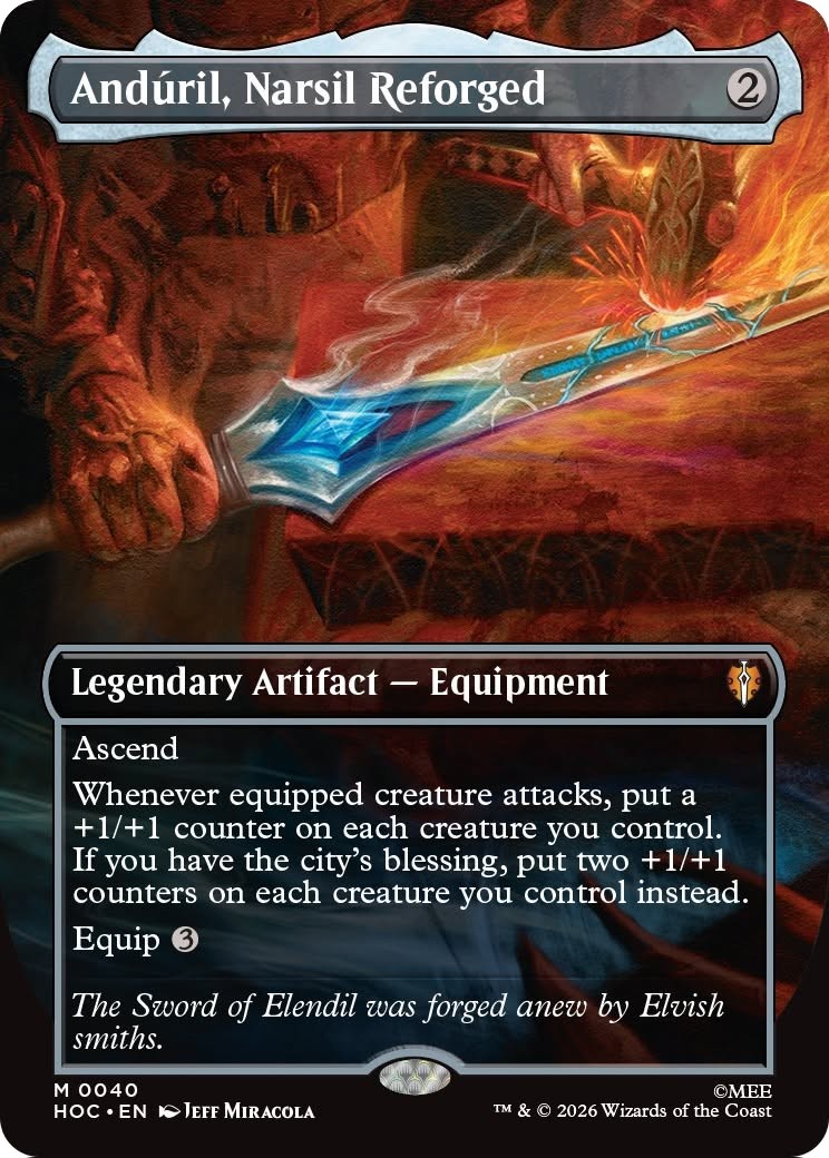 2026 Magic: The Gathering The Hobbit 2026 Magic: The Gathering The Hobbit #40 trading card