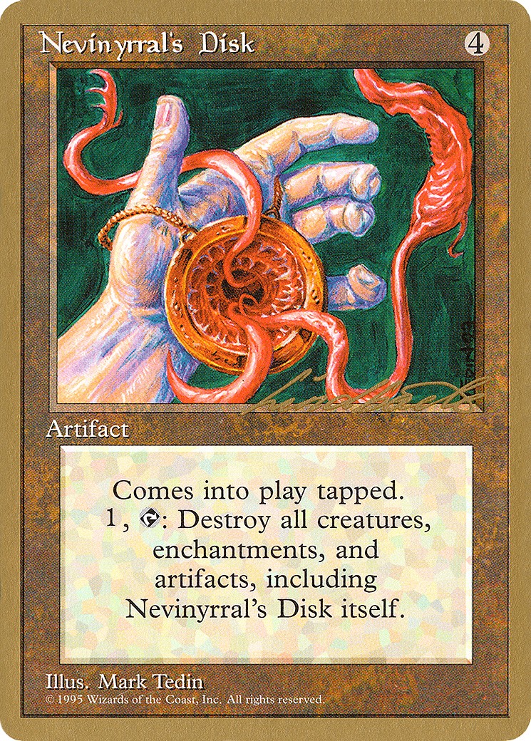1996 Magic: The Gathering Pro Tour Collector Set 1996 Magic: The Gathering Pro Tour Collector Set #ll338 trading card