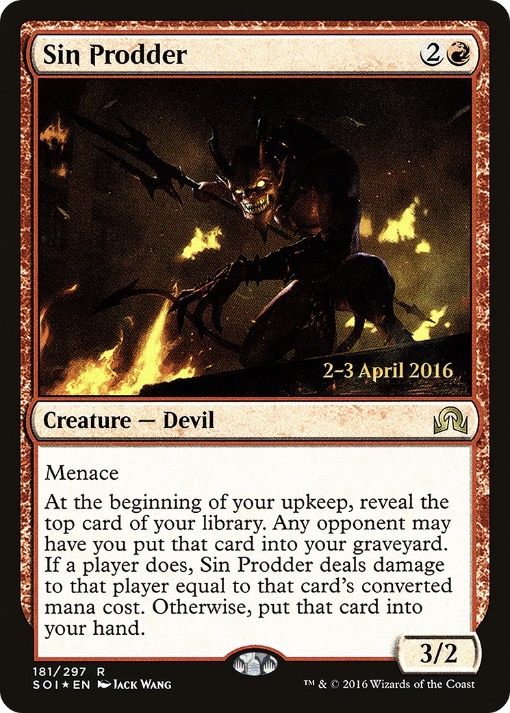 2016 Magic: The Gathering Shadows over Innistrad Promos 2016 Magic: The Gathering Shadows over Innistrad Promos #181s trading