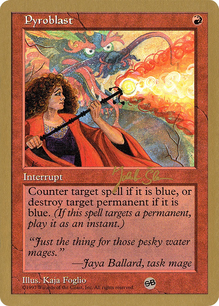 1997 Magic: The Gathering World Championship Decks 1997 Magic: The Gathering World Championship Decks #js262sb trading card