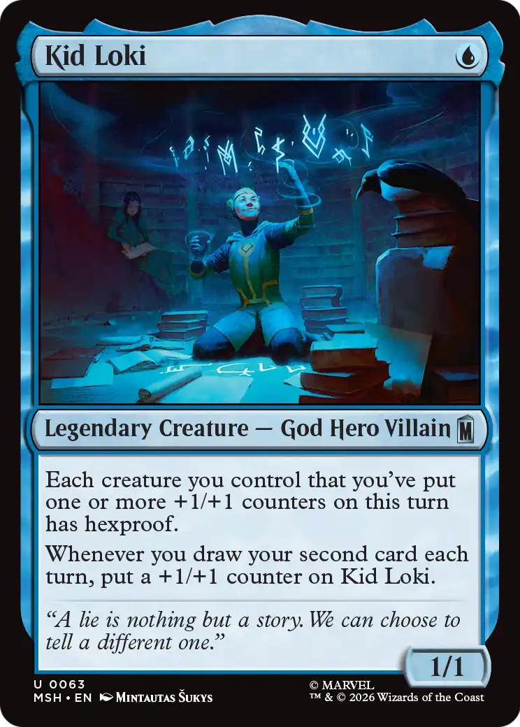 2026 Magic: The Gathering Marvel Super Heroes 2026 Magic: The Gathering Marvel Super Heroes #63 trading card