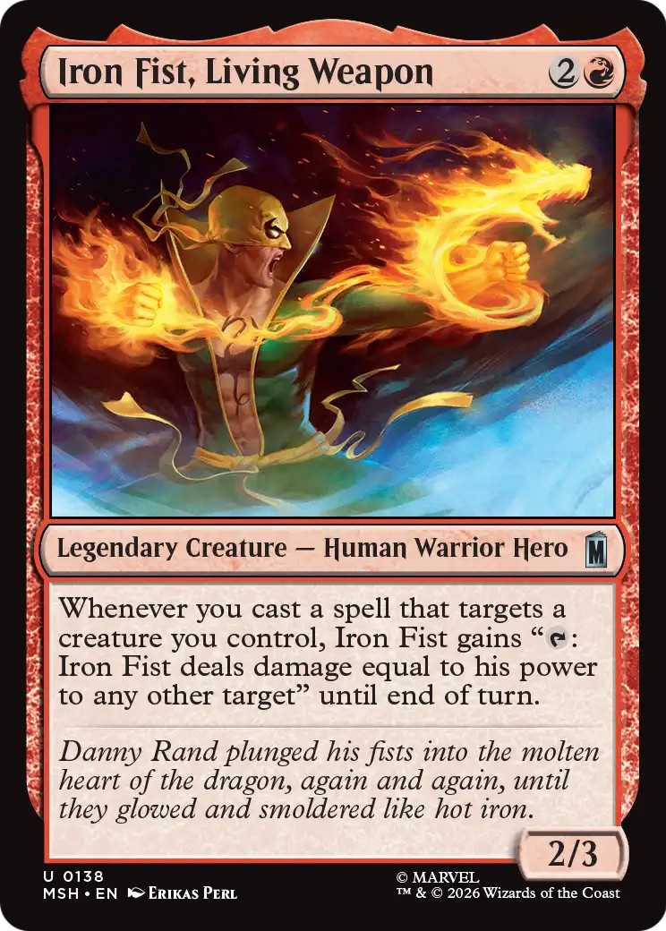 Iron Fist, Living Weapon - Image 1