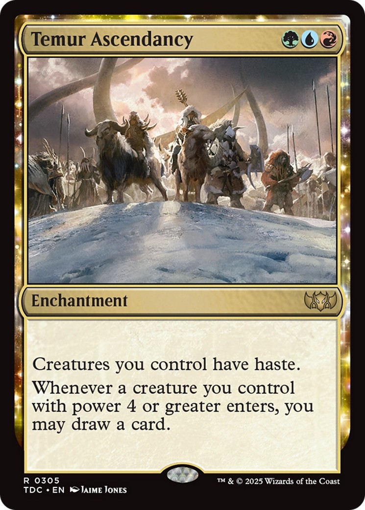 2025 Magic: The Gathering Tarkir: Dragonstorm 2025 Magic: The Gathering Tarkir: Dragonstorm #305 trading card