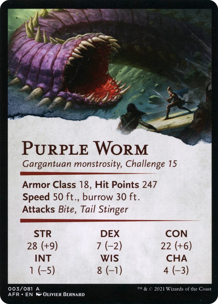 Purple Worm // Purple Worm thumbnail 2