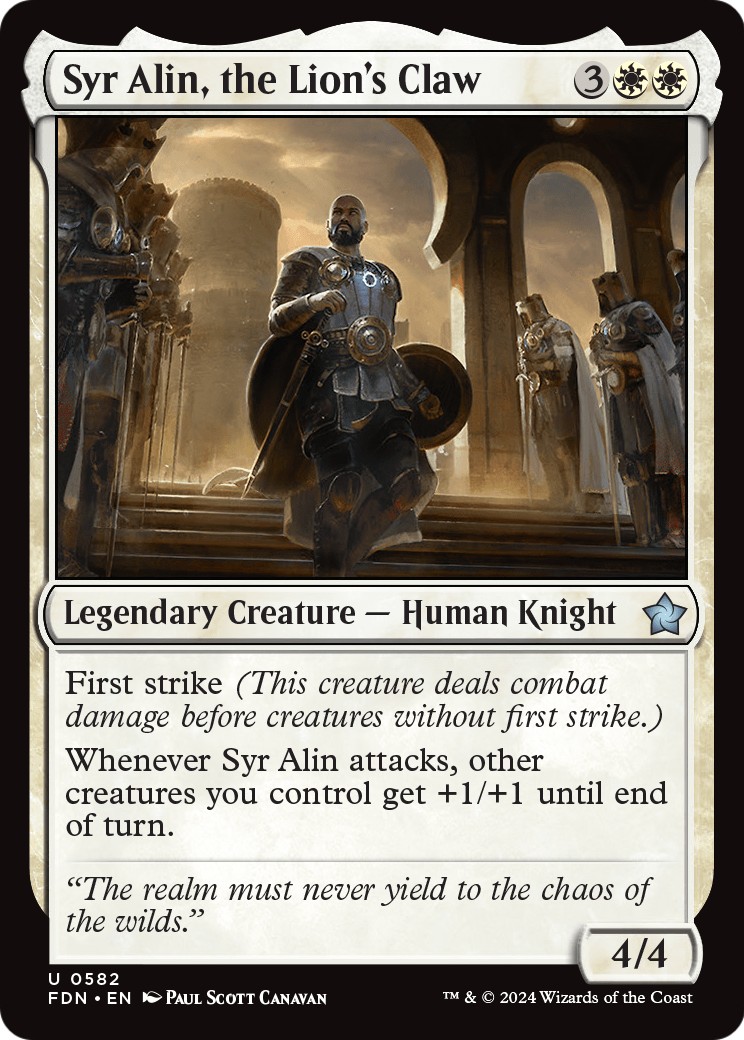 2024 Magic: The Gathering Foundations 2024 Magic: The Gathering Foundations #582 trading card