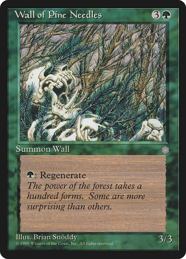 Wall of Pine Needles - Image 1