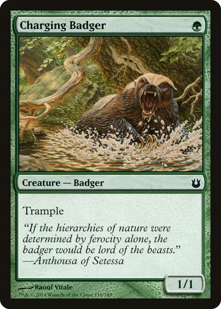 Charging Badger - Image 1