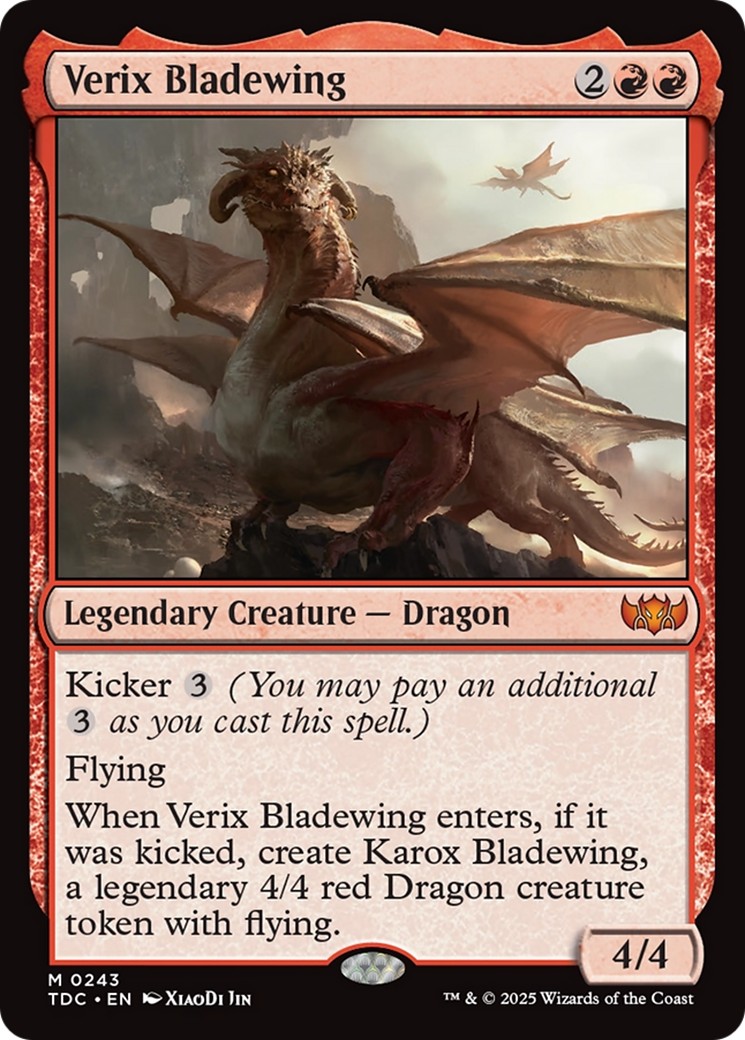 2025 Magic: The Gathering Tarkir: Dragonstorm 2025 Magic: The Gathering Tarkir: Dragonstorm #243 trading card